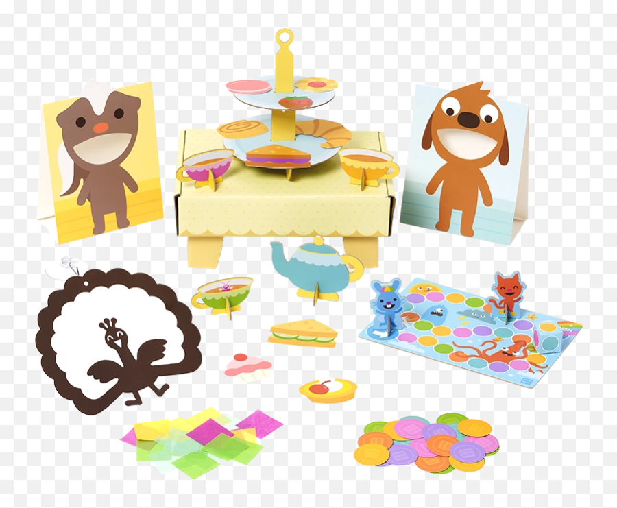 Sago Mini Friends Box Spoilers First Box 10 Coupon Emoji,Friends Playing Clipart