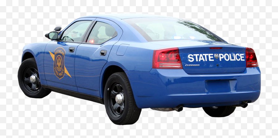 Michigan State Police Car Psd Official Psds - Blue Police Car Png Emoji,Police Car Clipart