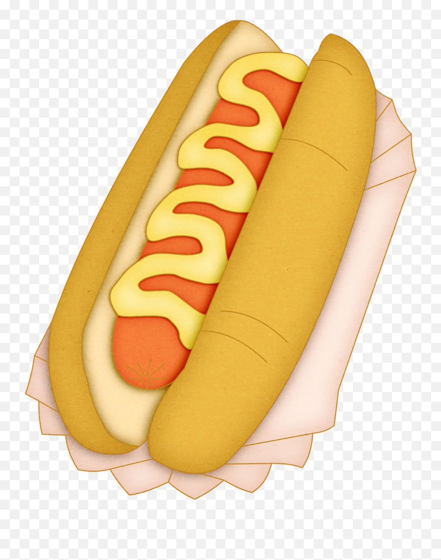 Hot Dog Drawing - Comidas Saladas En Dibujo Emoji,Hotdog Clipart