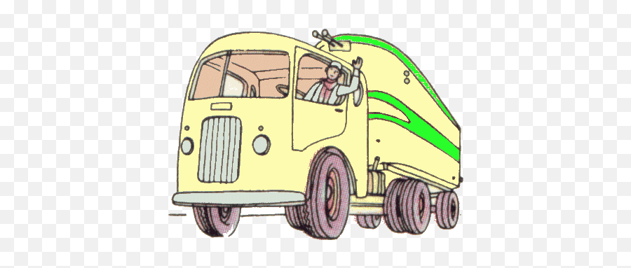 Free Truck Driver Cliparts Download Free Clip Art Free - Clipart Animated Gif Man Driving Truck Emoji,Semi Truck Clipart