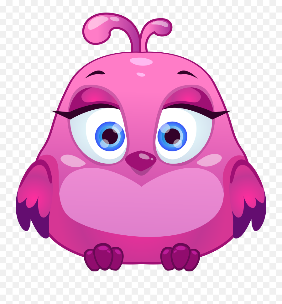 Bird Png - Pink Cute Bird Png Clip Art Image Cute Birds Cute Bird Cartoon Png Emoji,Bird Png