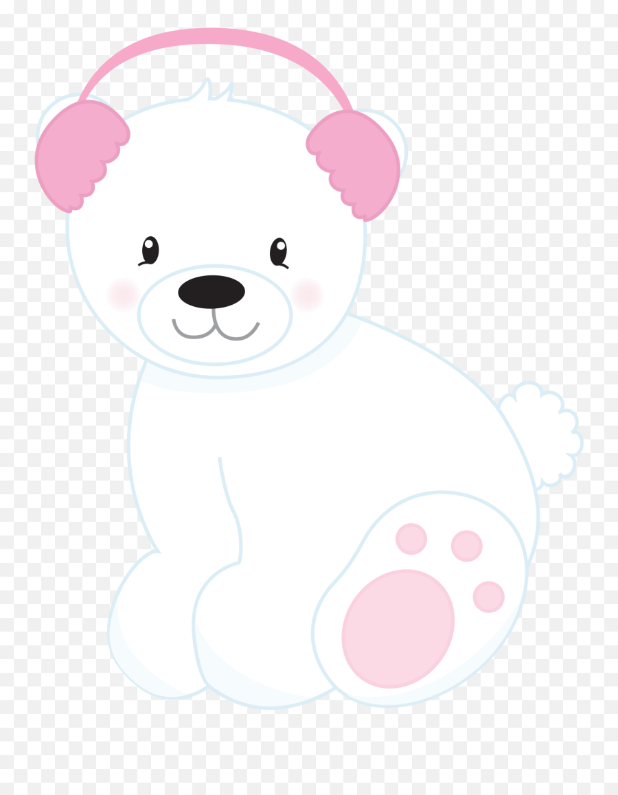 Cute Animal Clipart Cute Polar Bear Bear Images - Soft Emoji,Cute Animal Clipart