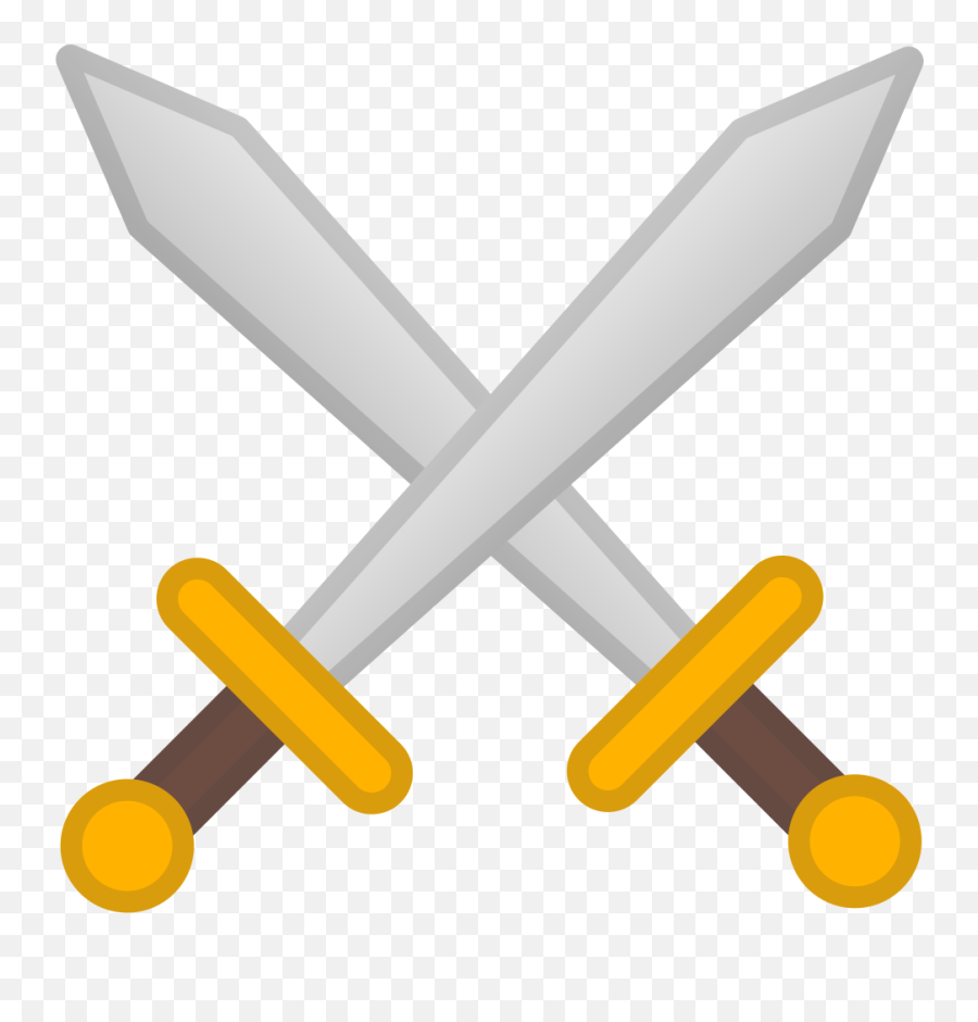 Crossed Swords Icon - Crossed Swords Icon Png Clipart Full Crossed Swords Icon Emoji,Sword Clipart