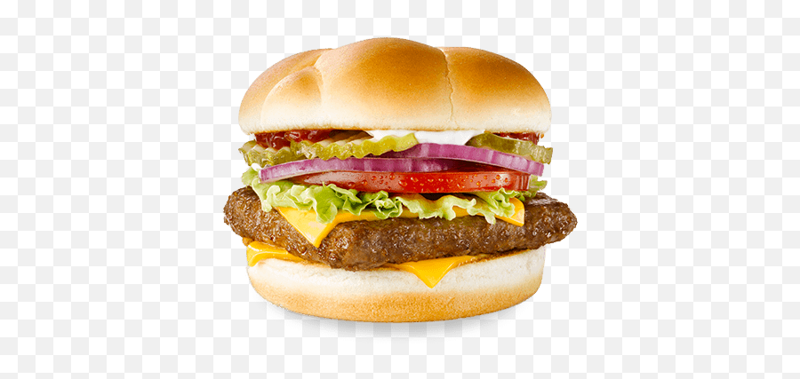 Free Daves Single Burger - Wendys Burger Transparent Background Emoji,Wendys Logo Mom