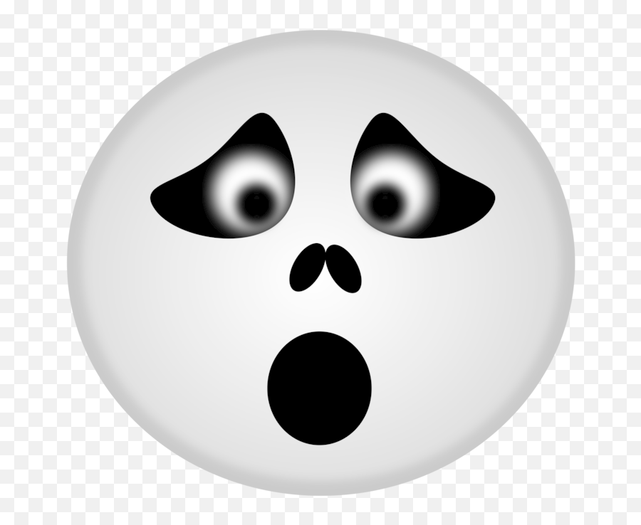 Download Smiley Emoticon Halloween - Clipart Spooky Face Ghost Emoji,Faces Clipart