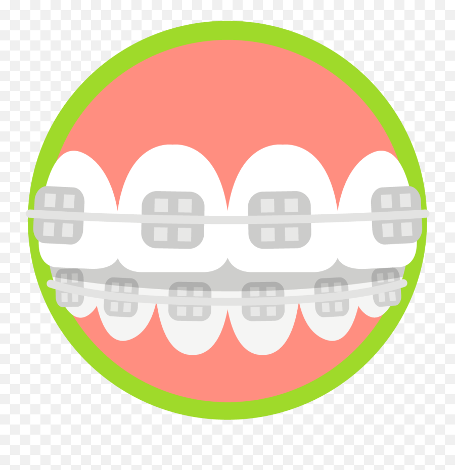 Orthodontics Clipart Transparent - Dental Braces Emoji,Braces Clipart