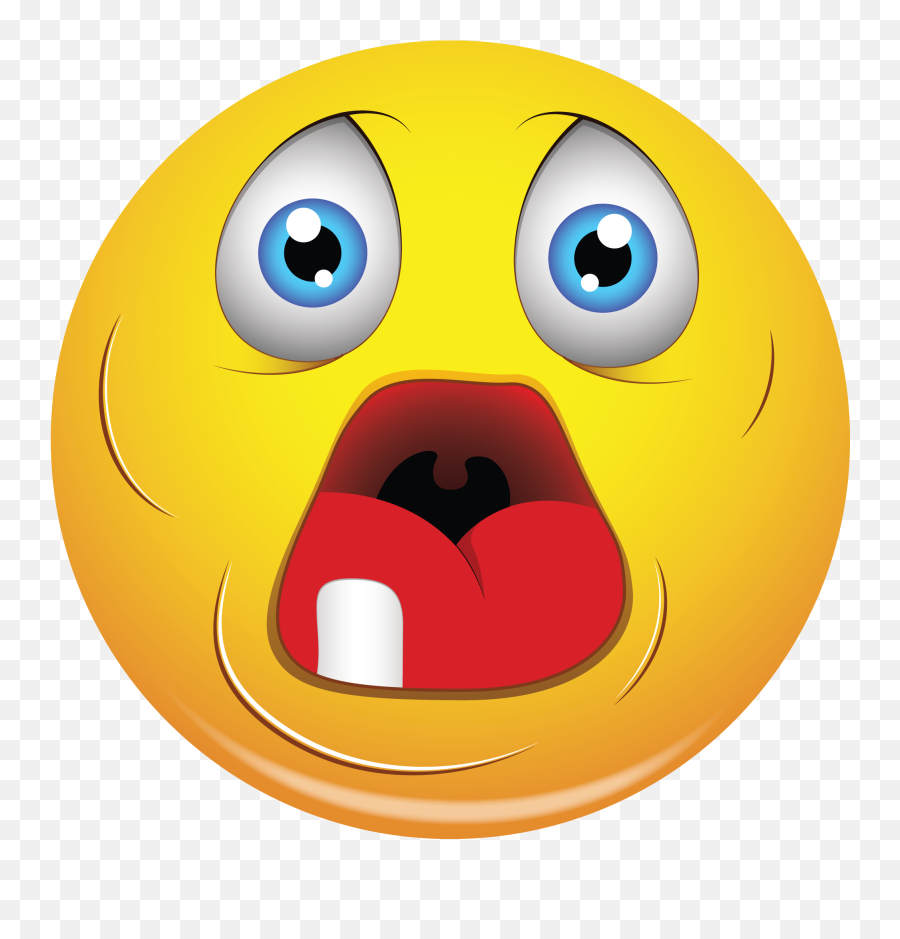 Scared Face Png - Scared Face Png Transparent Emoji,Scared Face Png
