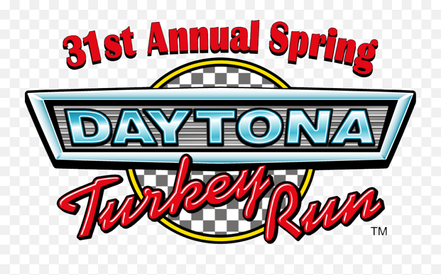 Spring Daytona Turkey Run Information Daytona Car Shows - 31st Spring Daytona Turkey Run Emoji,Daytona 500 Logo