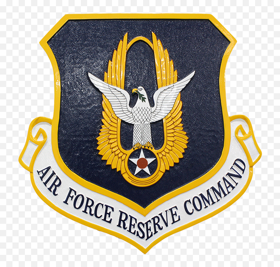 Usaf Air Force Reserve Command Crest Plaque - Afrc Emoji,Usaf Logo