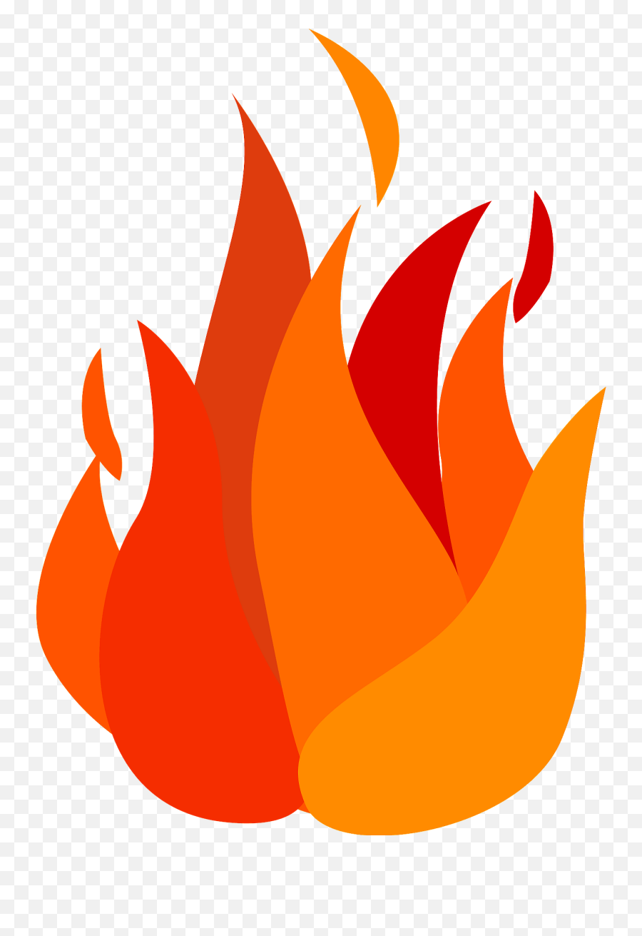 Flame Fire Clipart - Animated Transparent Background Fire Emoji,Fire Clipart