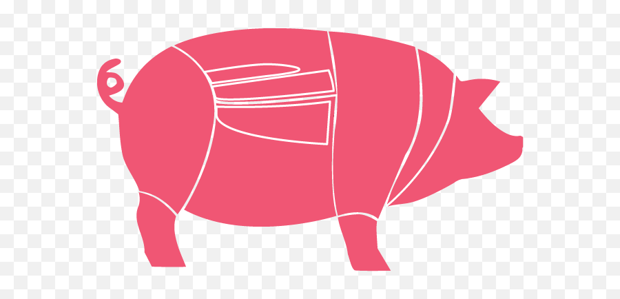 Pork Cuts Index - Whole Pig Capabilities Sunpork Fresh Foods Emoji,Pig Bbq Clipart