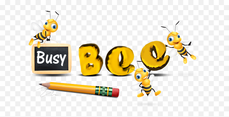 Busy Bees Clipart Transparent Png Image - Busy Bees Clipart Emoji,Bumblebee Clipart