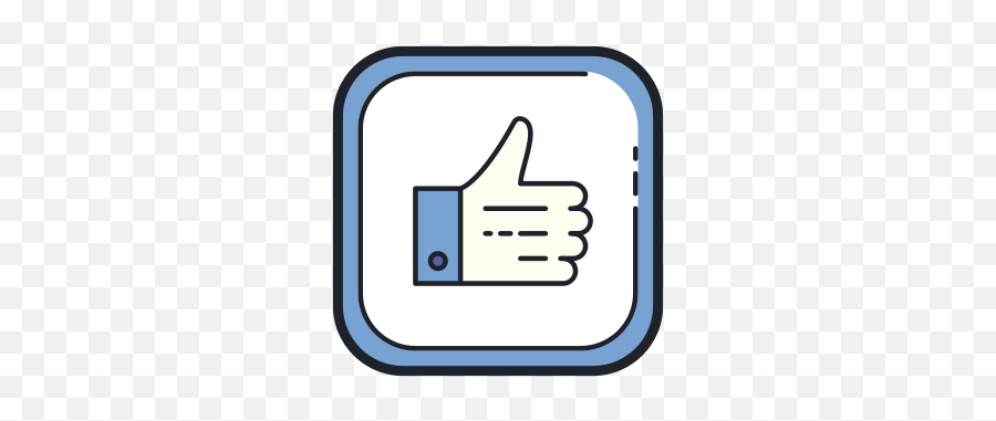Thumbs Up Icon In Color Hand Drawn Style Emoji,Thumbs Up Icon Png