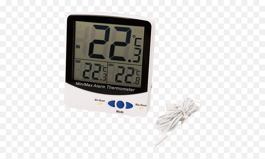 Triple Display Minmax Thermometer Bench Thermometer Emoji,Thermometer Transparent Background