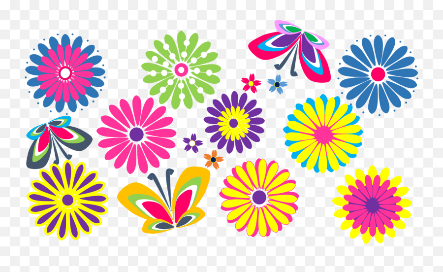 Flowers Clipart Clipart Club - Decorative Emoji,Flowers Clipart