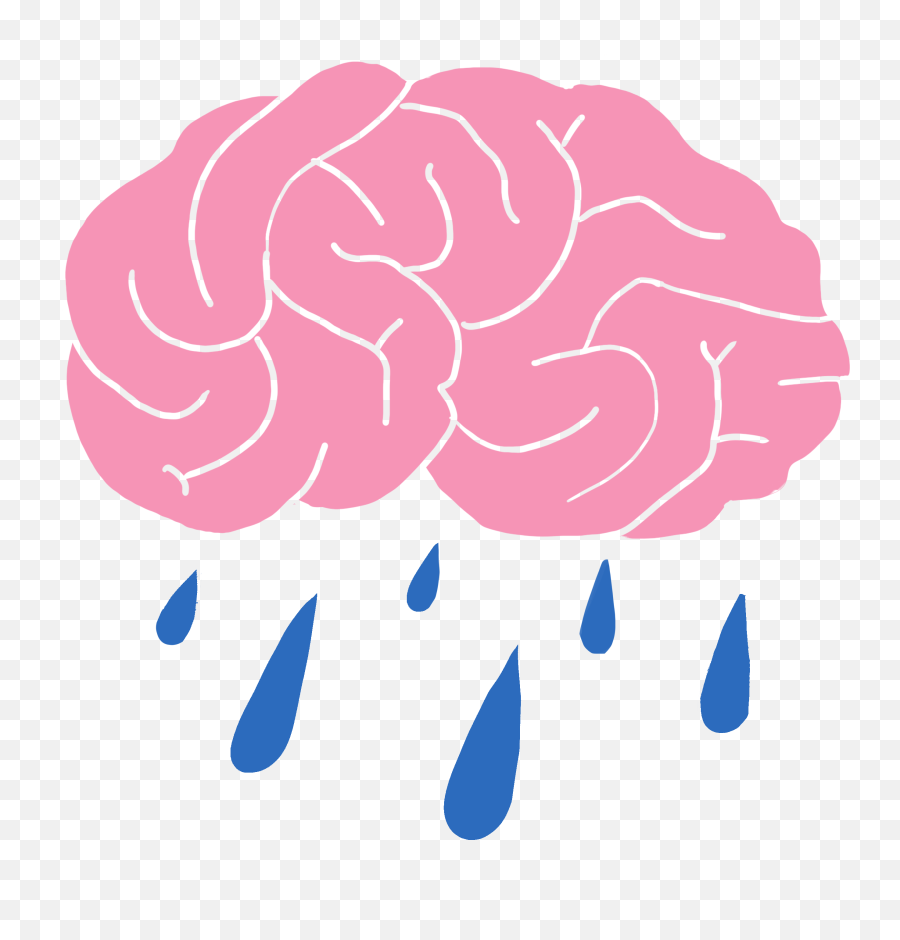Calming My Storm - Brain Emoji,Storm Logo
