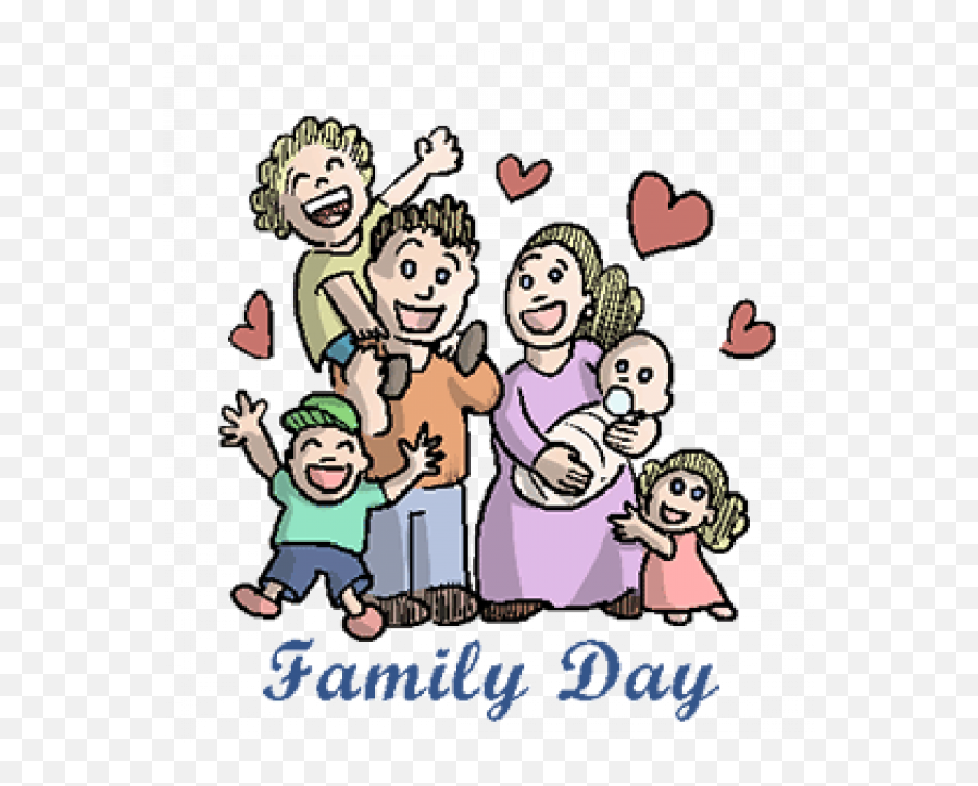 American Family Day Clipart Free Png Images Transparent Emoji,Picture Day Clipart