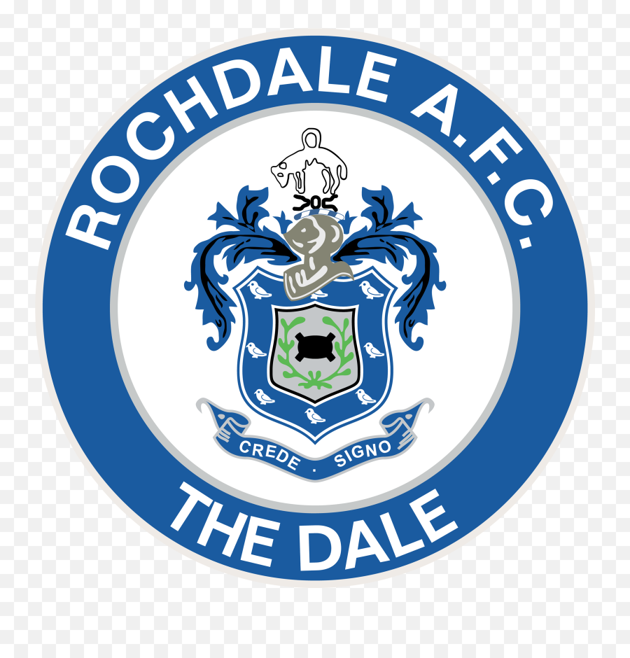 Rochdale Afc Logo - Rochdale Afc Badge Vector Emoji,Afc Logo