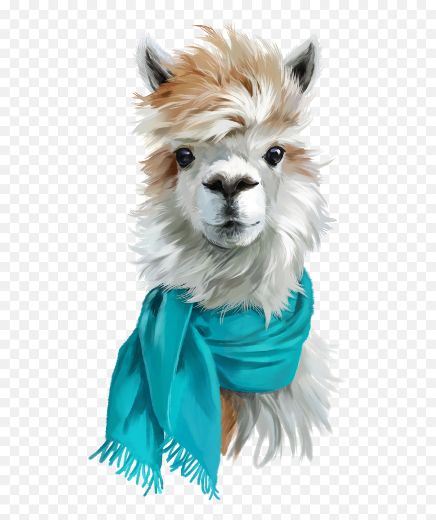 Pin By Stacey Tuxhorn On Clipart Llama Painting Animal - Aufkleber Alpaka Emoji,Cute Llama Clipart