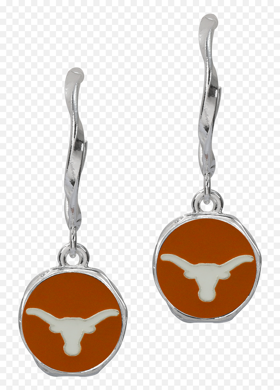 Texas Longhorn Easton Earrings 33406630 - Solid Emoji,Texas Longhorn Logo