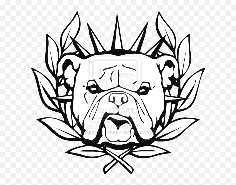 American Bully Bulldog Bull Terrier Pit Bull Clip Art - Vector American Bully Png Emoji,Pitbull Clipart