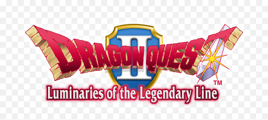 Logo For Dragon Quest Ii - Dragon Quest Emoji,Dragon Quest Logo