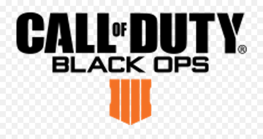 Black Ops 4 Logo Transparent Free - Call Of Duty Bo4 Logo Transparent Emoji,Call Of Duty Logo