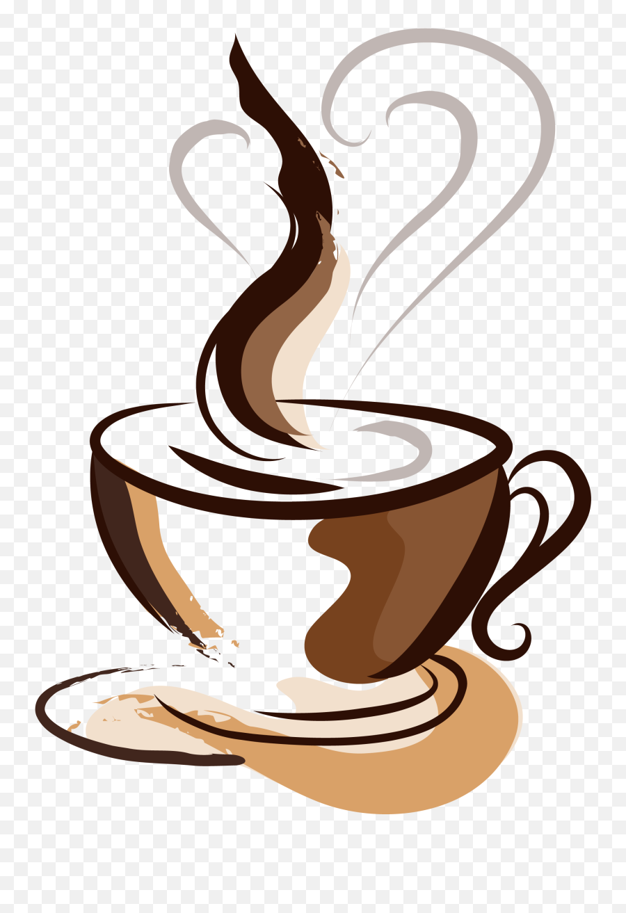 Cafe Drawing - Coffee Drawing Emoji,Drawing Clipart