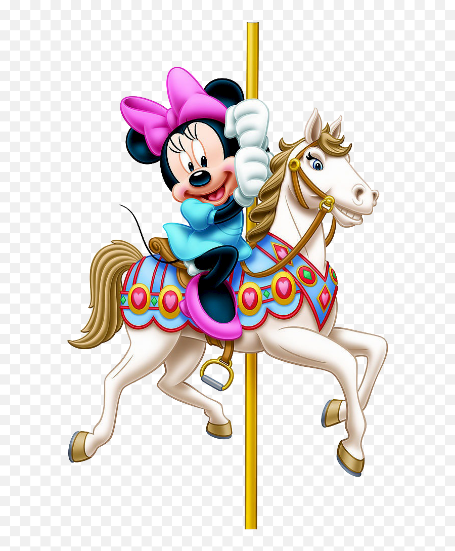 Minnie Mouse Clipart Wonders Of Disney - Minnie Mouse Carousel Emoji,Minnie Mouse Clipart