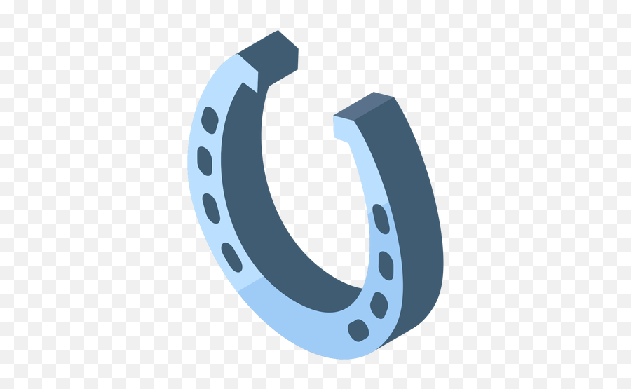 Eight Holes Silver Horseshoe Icon - Horseshoes Icon Png Emoji,Horseshoe Logo