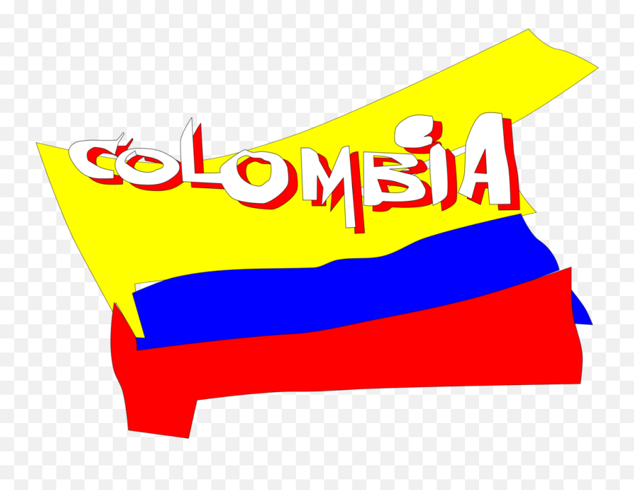 Colombia Flag Clipart Hd Png Download - Colombia Clipart Png Emoji,Colombia Flag Png