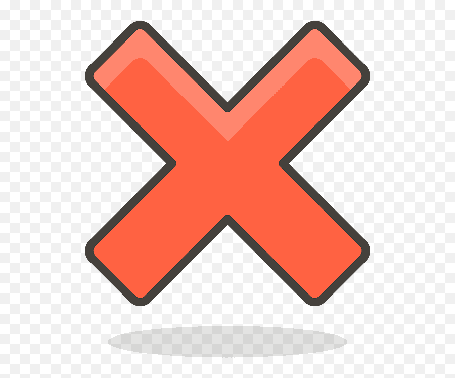 Cross Mark Emoji Clipart Free Download Transparent Png - Istanbul Medipol Üniversitesi Logo,Cross Clipart Free