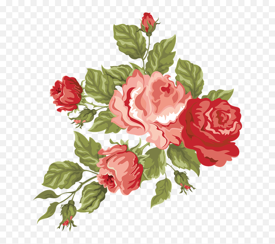 Red Flowers Png High - Transparent Red Flowers Png Emoji,Red Flower Png
