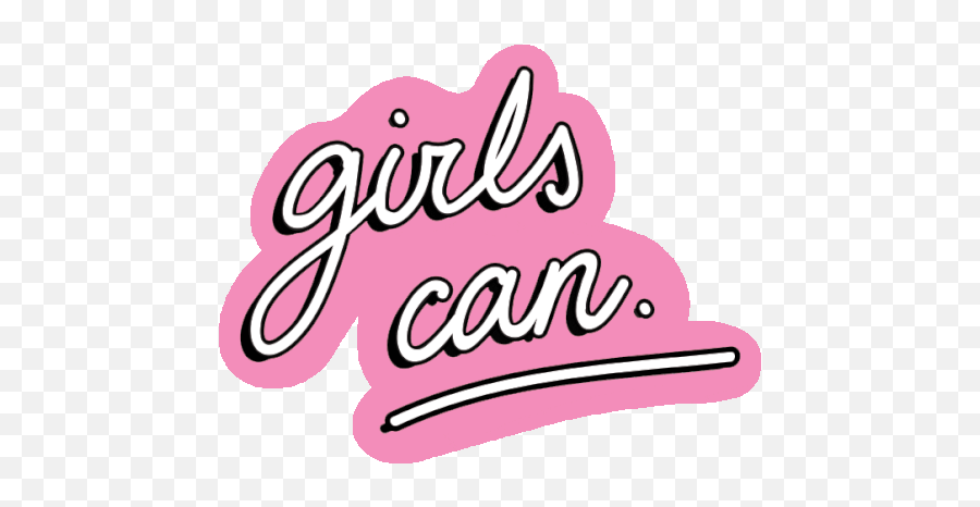 Girls Can Women Can Gif - Girlscan Womencan Girlpower Discover U0026 Share Gifs Girls Can Emoji,Anime Girl Gif Transparent