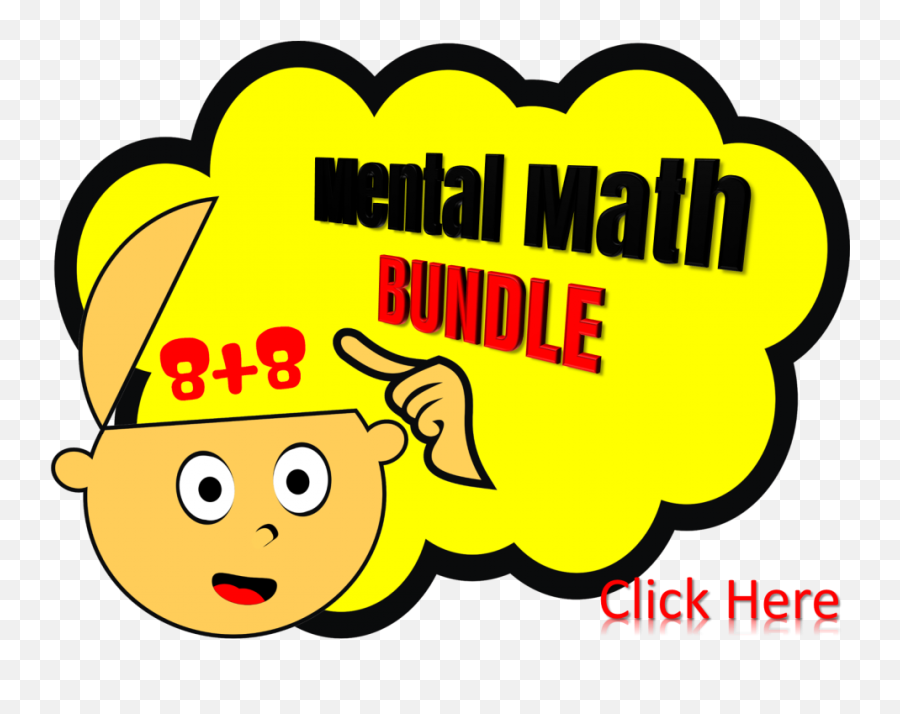 Mental Math Clipart - Math Quiz Bee Clip Art Emoji,Math Clipart Black And White