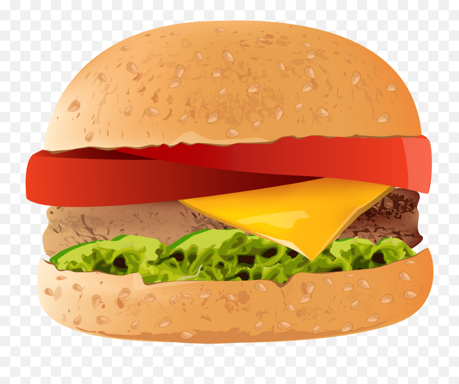 Hamburger Clip Art Image - Hamburger Emoji,Hamburger Clipart