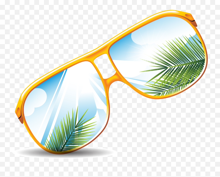 Download Sunglasses Ray - Ban Goggles Vector Reflective Emoji,Ray Ban Png