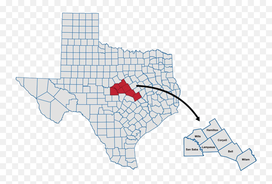 9 - 11 Addressing U2022 Central Texas Council Of Governments Emoji,Texas Map Png