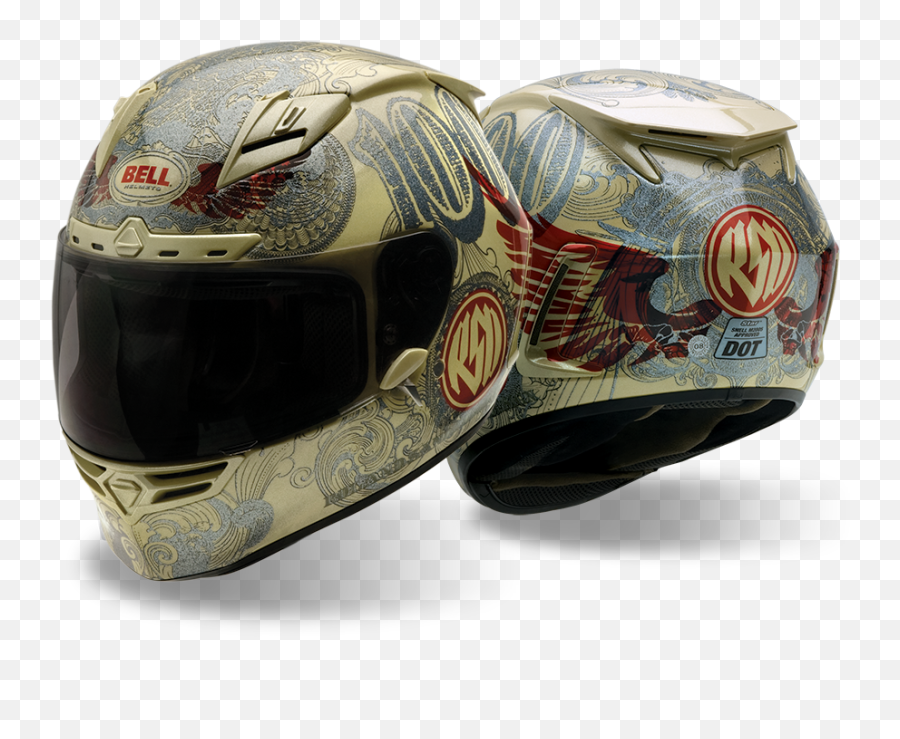 Roland Sands Designs X Bell Helmets Rethink Motorcycle Emoji,Bell Helmets Logo