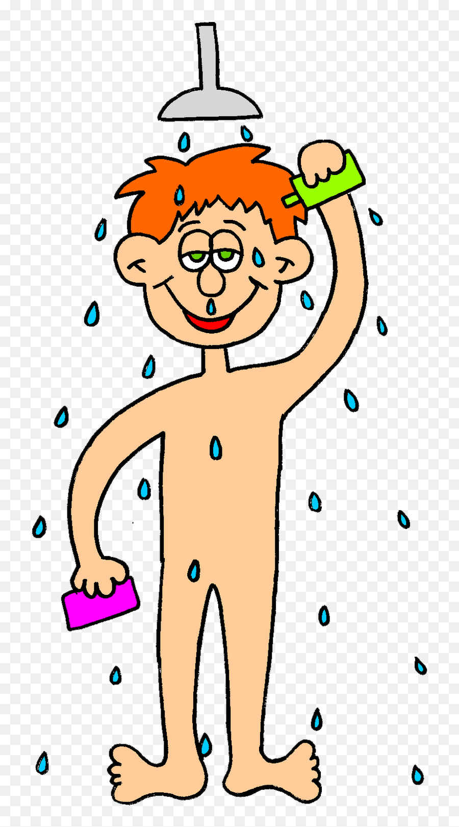 Video Higiene Personal - Content Edredi Emoji,Take A Shower Clipart