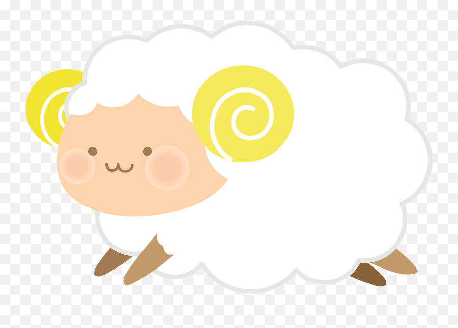 Sheep Running Clipart Free Download Transparent Png Emoji,Cute Sheep Clipart