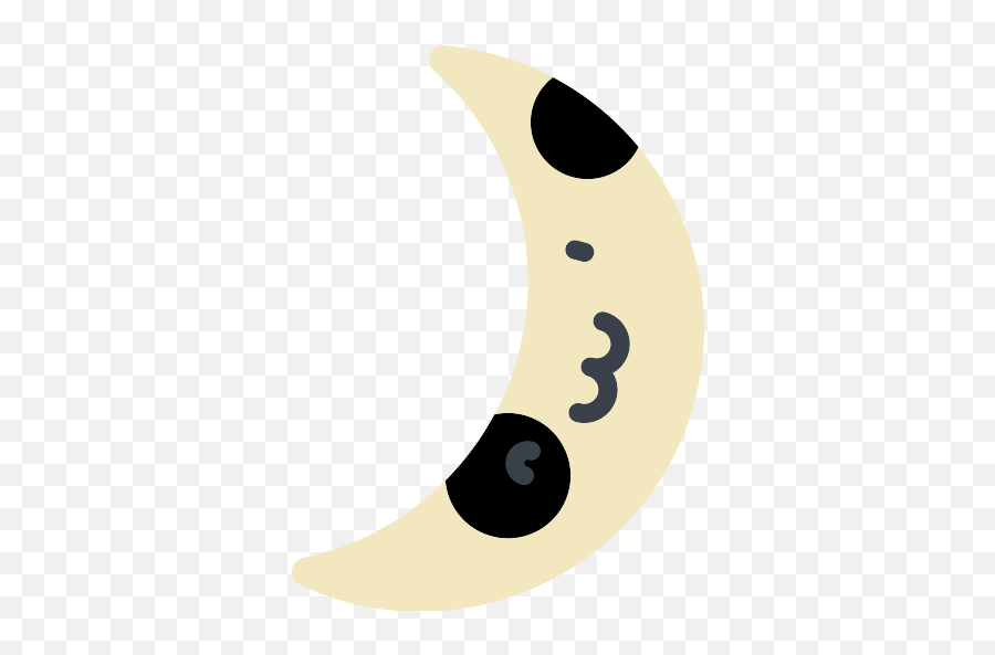Crescent Moon Vector Svg Icon - Solid Emoji,Crescent Moon Png