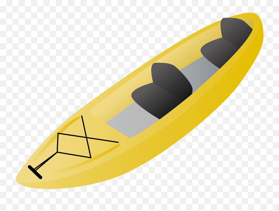Canoe Boat Clipart - Surf Kayaking Emoji,Canoe Clipart
