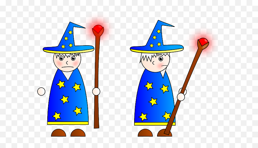 Wizard Clip Art At Clker - Clip Art Emoji,Wizard Clipart