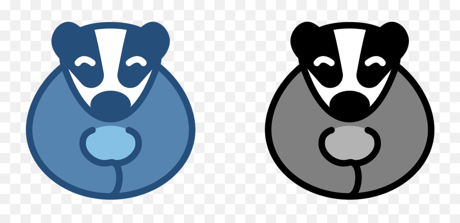 Badger Logo Animal Emoji,Badger Logo