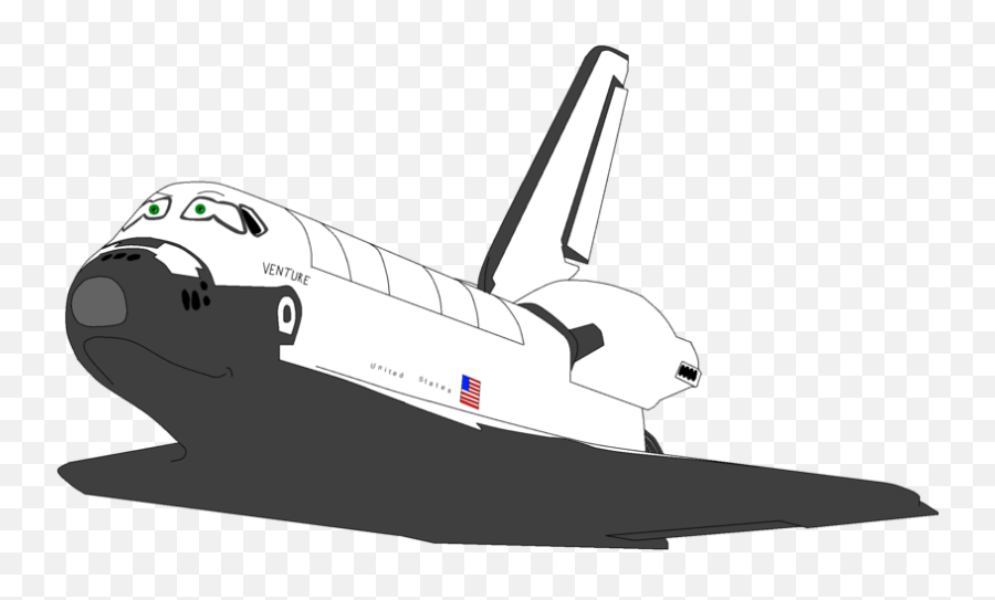 Space Shuttle Program Clip Art - Transparent Background Space Shuttle Clipart Emoji,Space Shuttle Clipart