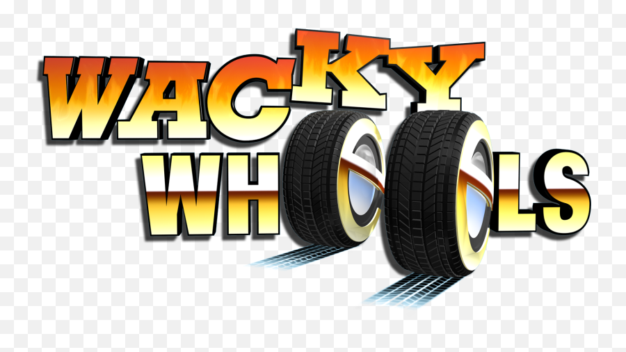 The Remastered Wacky Wheels Logo - Synthetic Rubber Emoji,Wheel Logo
