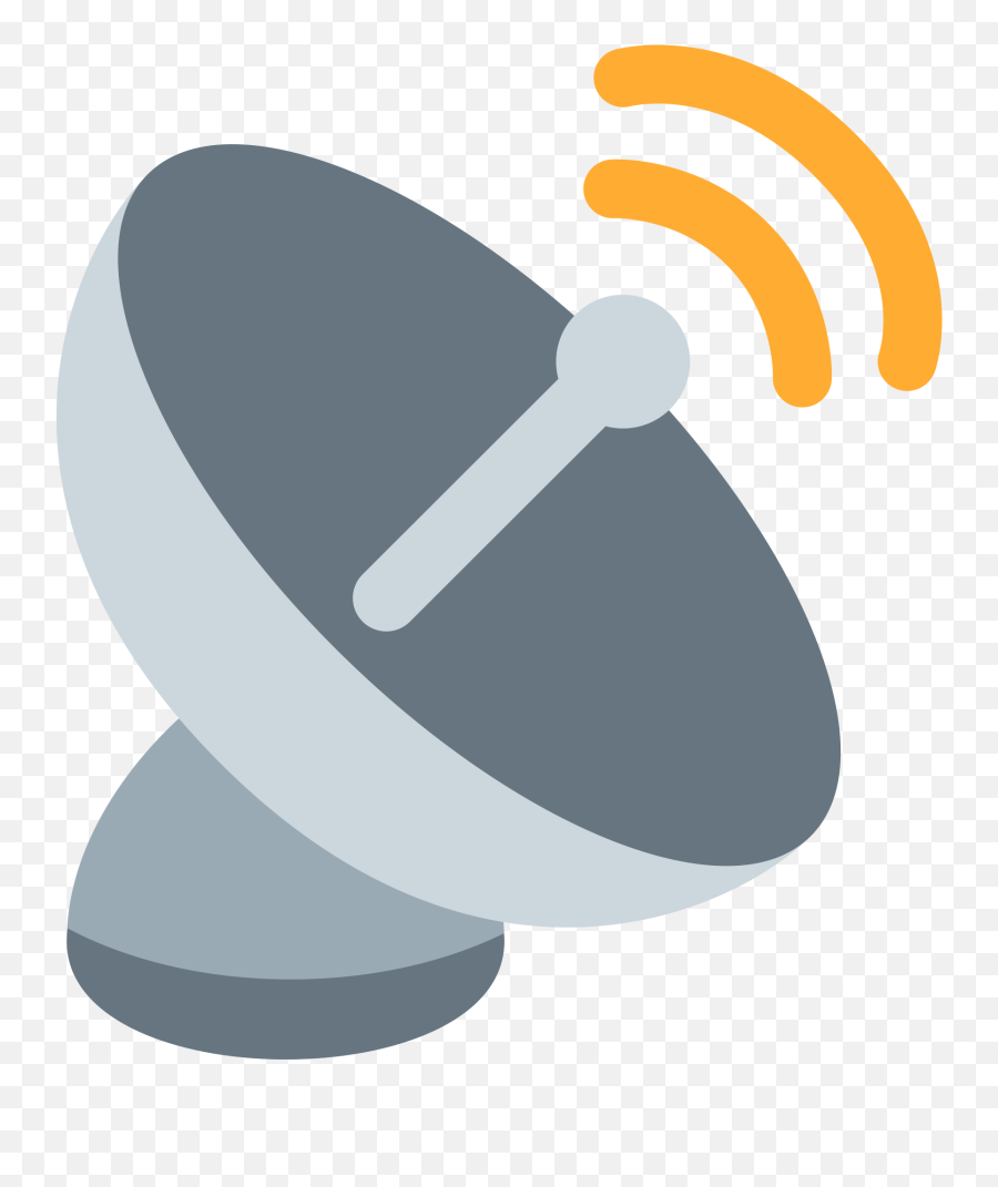 Satellite Antenna - Satellite Dish Emoji,Satellite Clipart