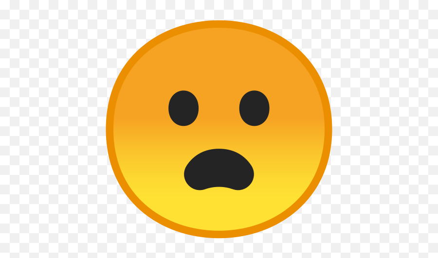 Frowning Face With Open Mouth Emoji Meaning And Pictures - Open Mouth Emoji,Wow Emoji Png