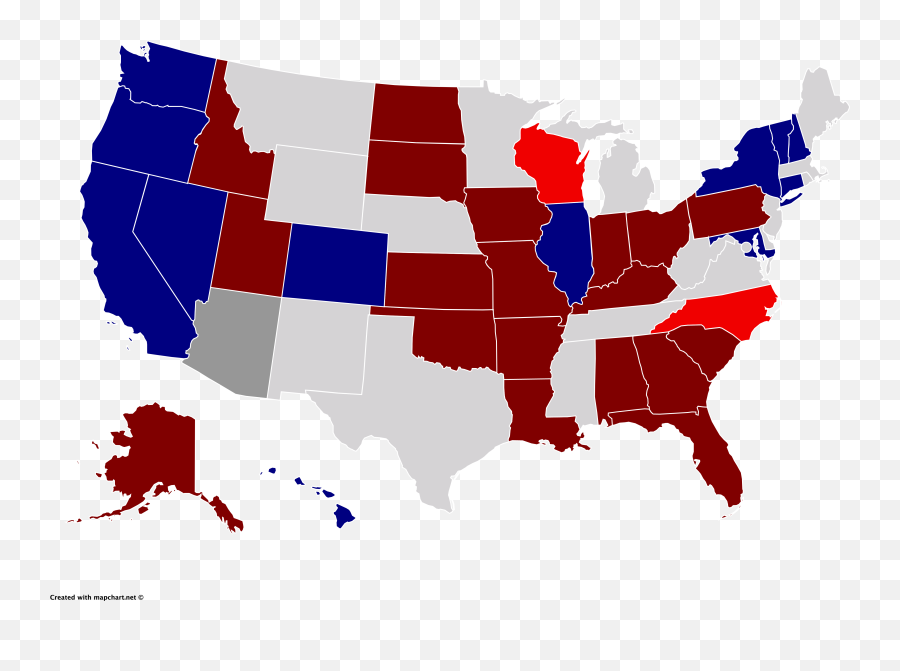2022 Us Senate Map Emoji,Us Map Png